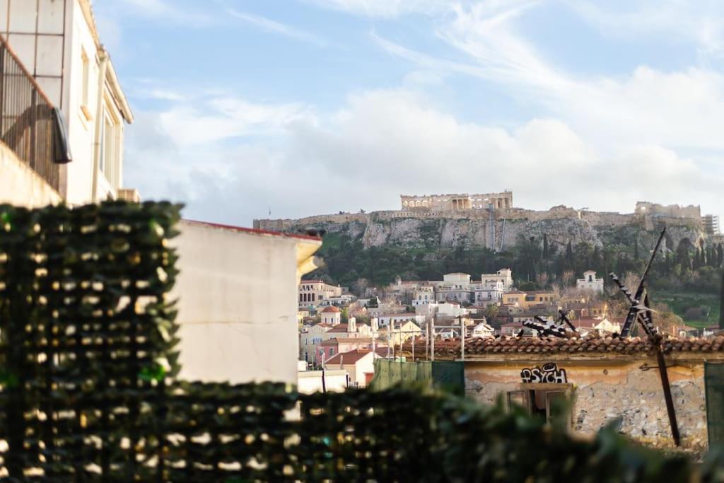 The Parthenon View In The Historical Center! Daire Atina Dış mekan fotoğraf